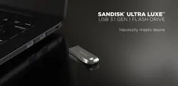 فلش مموری سن دیسک مدل Ultra Luxe ظرفیت 128 گیگابایت