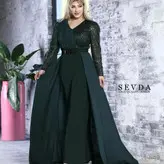 مدل ویدا متریال : بالاتنه پولک و کرپ حریر شلوار