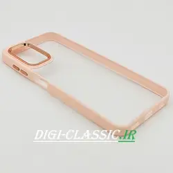 قاب گوشی Galaxy A13 5G - F13 - M13 4G - A04S سامسونگ اورجینال متال NEW SKIN طرح پشت شیشه ای شفاف دور سیلیکونی کالباسی کد 36