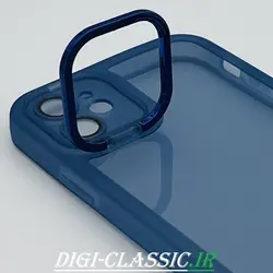 قاب گوشی iPhone 11 آیفون اورجینال هولدر متال NEW SKIN ( new face ) طرح پشت شیشه ای شفاف دور سیلیکونی محافظ لنز دار در رنگبندی متنوع کد 1
