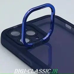 قاب گوشی iPhone 11 Pro آیفون اورجینال هولدر متال NEW SKIN ( new face ) طرح پشت شیشه ای شفاف دور سیلیکونی محافظ لنز دار در رنگبندی متنوع کد 1
