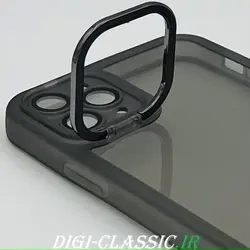 قاب گوشی iPhone 11 Pro Max آیفون اورجینال هولدر متال NEW SKIN ( new face ) طرح پشت شیشه ای شفاف دور سیلیکونی محافظ لنز دار در رنگبندی متنوع کد 1