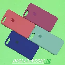 قاب گوشی iPhone 7 Plus - iPhone 8 Plus آیفون سیلیکونی اورجینال پاک کنی درجه یک محافظ لنز دار زیر باز در رنگ بندی متنوع کد 2