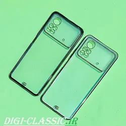 قاب گوشی Poco X4 Pro 5G شیائومی طرح الکتروپلیتینگ شفاف اورجینال یونیک کیس Unique Case محافظ لنز دار در رنگ بندی متنوع کد 6
