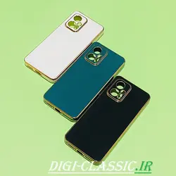 قاب گوشی Poco X4 GT - Redmi Note 11T Pro شیائومی اورجینال طرح ژله ای مای کیس گلد لاین دور طلایی محافظ لنز دار در رنگ بندی متنوع کد 1