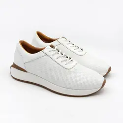 کفش اسپرت تمام چرم طبیعی گاوی زیره ترمو ترکیه