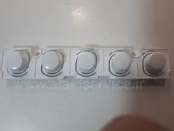 کلید عملکردی سفید لباسشویی سری 20