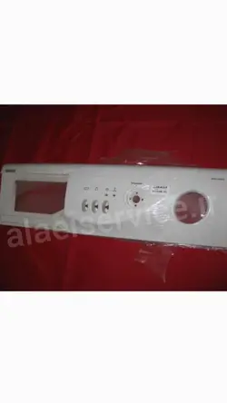 پنل کنترل سفید لباسشویی اسنوا مدل 601