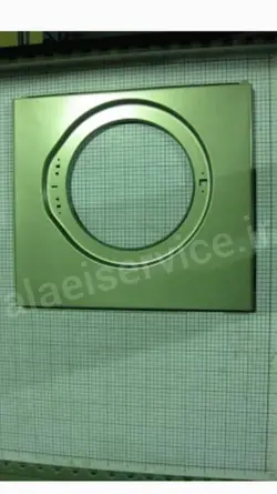 سینی فلزی نقره ای لباسشویی دووـ اسنوا