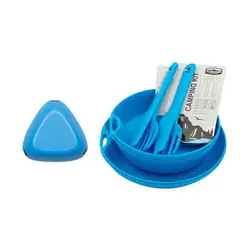 ست ظروف دو نفره لایف کمپ مدل LUNCH SET کد 45819 رنگ آبی کمرنگ