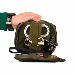 کیف تاکتیکال هپی کمپ مدل EDC کد 45815 رنگ سبز