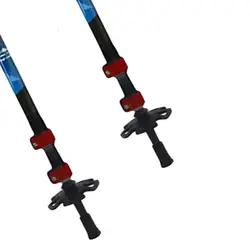 باتوم کوهنوردی کلیپسی هفت گوهر رنگ آبی