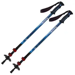 باتوم کوهنوردی کلیپسی هفت گوهر رنگ آبی