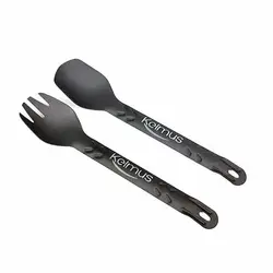 ست قاشق و چنگال کلموس مدل CAMPING SPOON & FORK