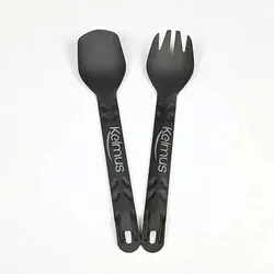 ست قاشق و چنگال کلموس مدل CAMPING SPOON & FORK