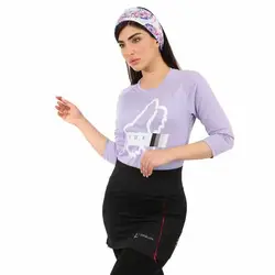 دامن ورزشی هیمالیا کد 312610 رنگ مشکی سرخابی