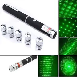 لیزر سبز پنج سر مدل GREEN LASER POINTER