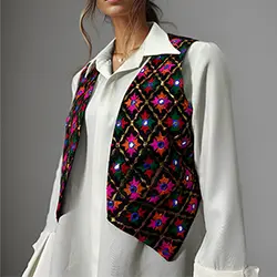 جلیقه سوزندوزی - فروشگاه اینترنتی کندومزون