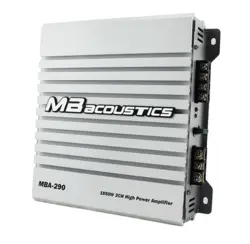 آمپلی فایر دو کانال ام بی آکوستیک مدل MBacoustics MBA-290