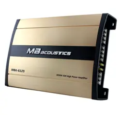 آمپلی فایر چهار کانال ام بی آکوستیک مدل MBacoustics MBA-6125