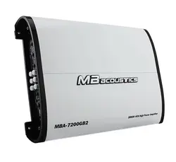 آمپلی فایر چهار کانال ام بی آکوستیک مدل Bacoustics MBA7200GB