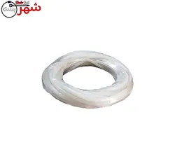 شلنگ سیلیکونی غذایی آزمایشگاهی سفید سایز 5/8 میلیمتر