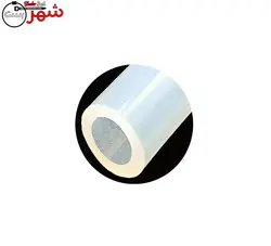 شلنگ سیلیکونی غذایی آزمایشگاهی سفید سایز 5/8 میلیمتر