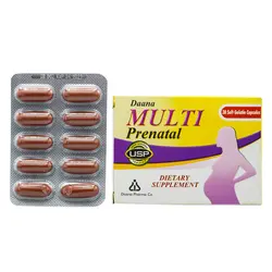 کپسول سافت ژل مولتی پریناتال دانا
