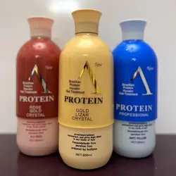  پروتیین مو A مدل گلد لیزارکریستال 800 میلی لیتر A PROTEIN 