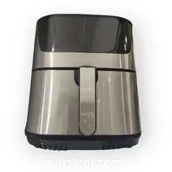 فروشگاه اینترنتی پارس لنج - سرخ کن رژیمی سبددار تمام استیل سیلور کرست 12لیتری 6091