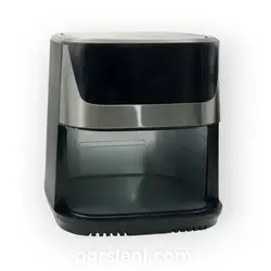 فروشگاه اینترنتی پارس لنج - سرخ کن رژیمی سبددار تمام استیل سیلور کرست 12لیتری 6091