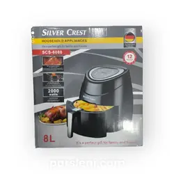 فروشگاه اینترنتی پارس لنج - سرخ کن سیلور کرست سبد دار رژیمی دیجیتالی 8 لیتر ی مدل csc6088
