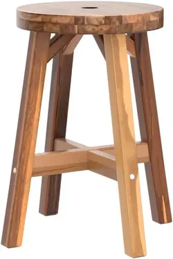 چهارپایه چوبی کاوه