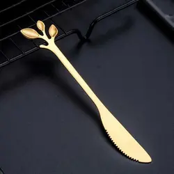 کارد کره پنیر صبحانه خوری فانتزی طلایی