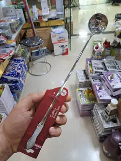 ملاقه استیل بلند داخل پارچ