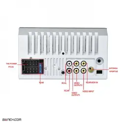 پخش دکلس دودین مانیتور لمسی بلوتوث دار خودرو Car Monitor 7010B