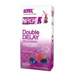 قیمت و خرید کاندوم دبل تاخیری ناچ کدکس با تاخیر فیزیکی Kodex Double Delay بسته 12 عددی | پاورخان