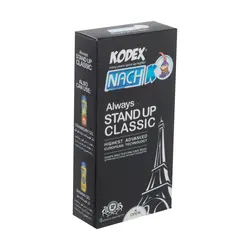 قیمت و خرید کاندوم کلاسیک استند آپ ناچ کدکس Kodex Stand Up Classic بسته 12 عددی | پاورخان
