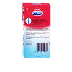 قیمت و خرید کاندوم نازک دورکس Durex Extra THIN بسته 10 عددی | پاورخان