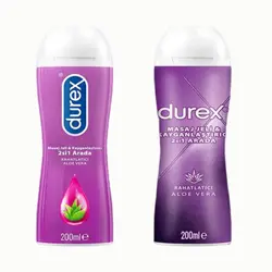قیمت و خرید ژل روان کننده و ماساژ دورکس بر پایه آب با عصاره آلوورا 200 میل (ژل لوبریکانت + ماساژ) | پاورخان