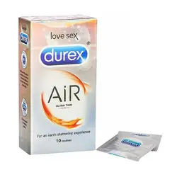 قیمت و خرید کاندوم دورکس بسته 10 عددی مدل اولترا تین ایر ULTRA THIN AIR | پاورخان