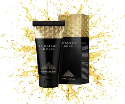 قیمت و خرید ژل اصل تیتان طلایی Gold حجم دهنده آلت آقایان ساخت روسیه (افزایش طول و حجم آلت آقایان) | پاورخان