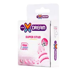 قیمت و خرید کاندوم فضایی دکمه دار ایکس دریم مدل Xdream Super Stud بسته 1 عددی | پاورخان