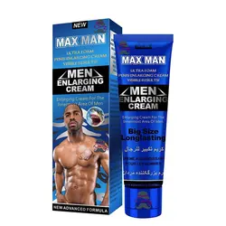 قیمت و خرید کرم بزرگ کننده و کلفت کننده فوری آلت مردانه MAXMAN آبی رنگ مخصوص آقایان (حجم دهنده و سفت کننده قوی آلت آقایان) | پاورخان