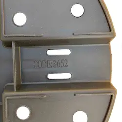 گلدان پلاستیکی گلپونه 3652 مدل گرد آزالیا