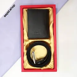 ست هدیه کیف و کمربند مردانه کد 109 - سپید شاپ
