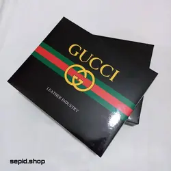 ست هدیه چهار تکه کیف و کمربند مردانه کد 110 - سپید شاپ