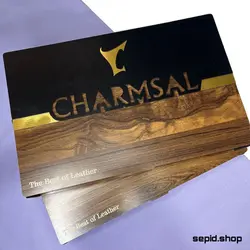 ست هدیه کیف و کمربند مردانه چرمسال کد 106 - سپید شاپ