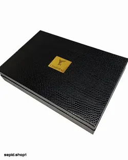 ست هدیه جعبه پوستماری مردانه چرمسال کد 105 - سپید شاپ