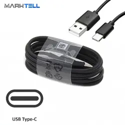 کابل شارژ مشکی تایپ سی سامسونگ Samsung Type-C Cable - فروشگاه اینترنتی مارکتل